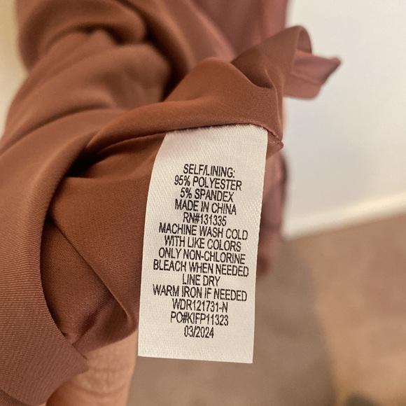 Socialite High Low Satin Maxi Trapeze Dress medium - Picture 9 of 10